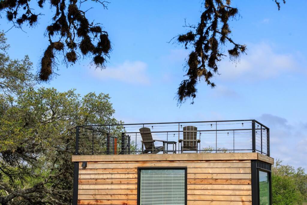 New The Sunset Luxury Container Home Fredericksburg Luaran gambar